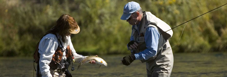 la pêche à la mouche